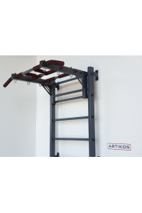 Wiszący poziomy drążek do szwedzkiej ściany artikos