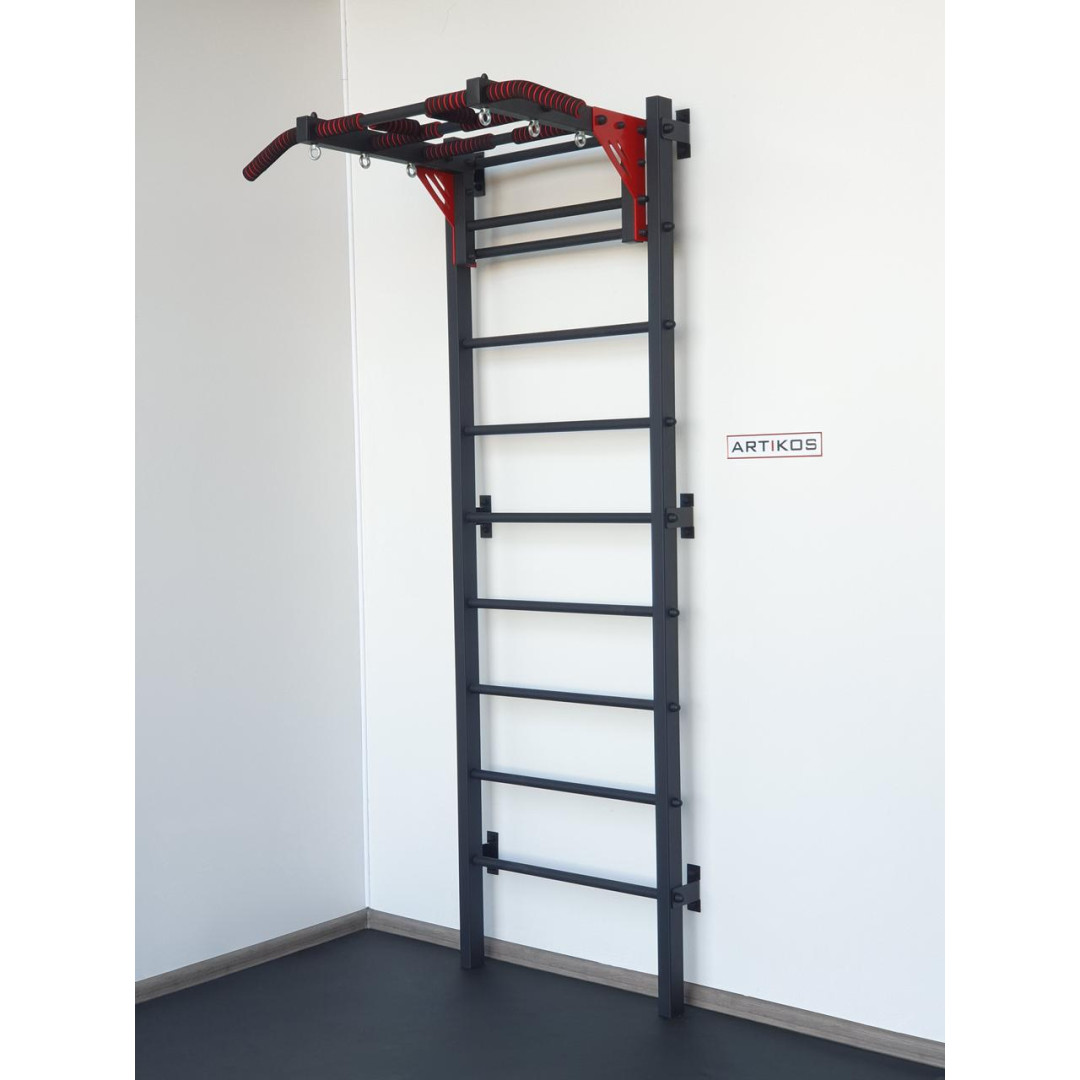 Wiszący poziomy drążek do szwedzkiej ściany artikos