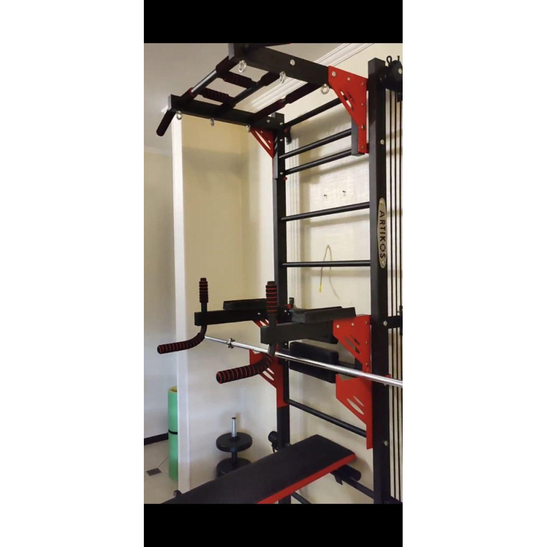 Blok gumek rozprężnych do ściany szwedzkiej