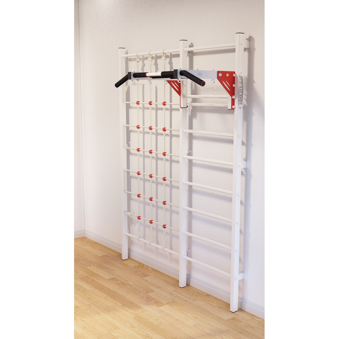 Siatka Gladiator Spider-Man Szwedzka wzmocniona ściana w kolorze białym