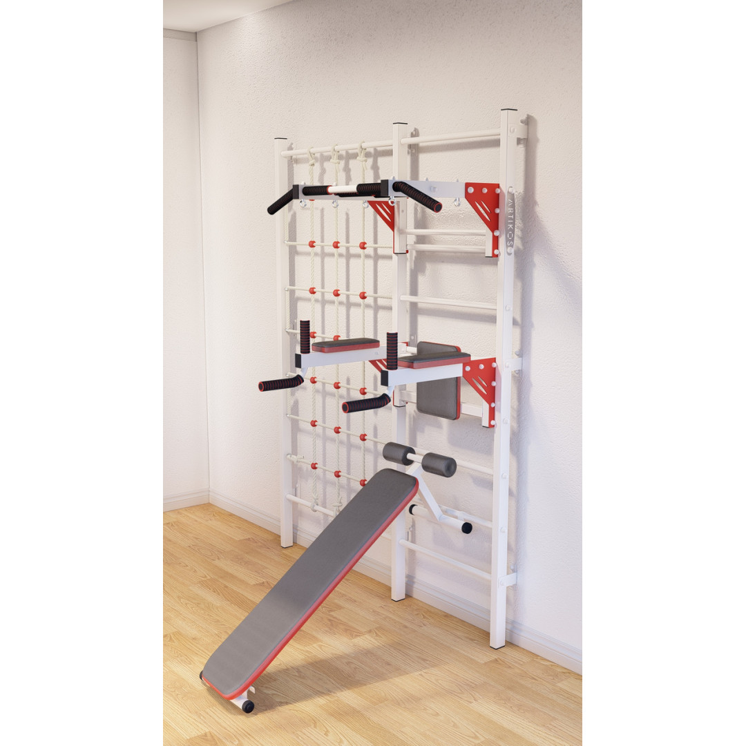 Spider-Man-3 Gladiator Mesh Szwedzka wzmocniona ściana w kolorze białym