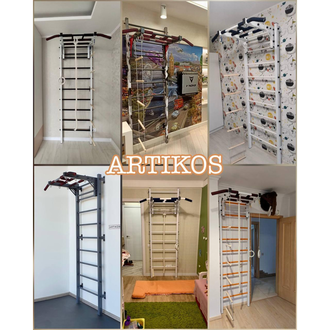 Szwedzka ściana barowa ARTKOS wzmocniona szara