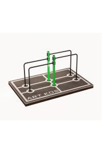 Poręcze uliczne o różnej wysokości ARTikOS S-2