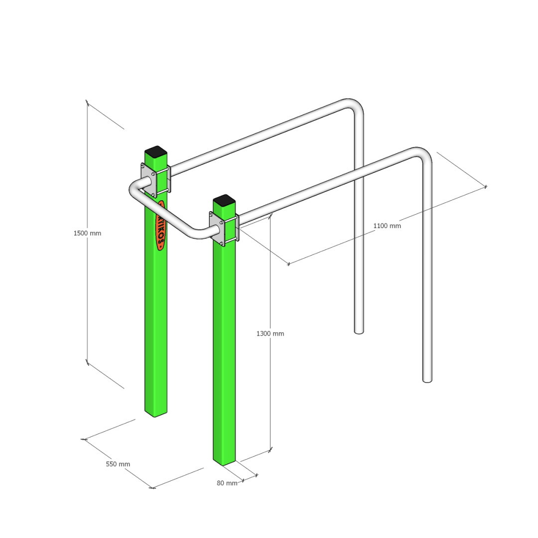 Kraty uliczne podwójne ARTikOS S-3