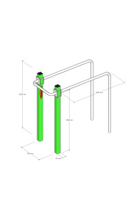 Kraty uliczne podwójne ARTikOS S-3