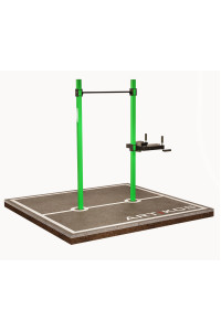 Poręcz pozioma zewnętrzna z drążkami ARTIKOS S-5