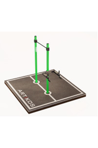 Poręcz pozioma zewnętrzna z drążkami ARTIKOS S-5