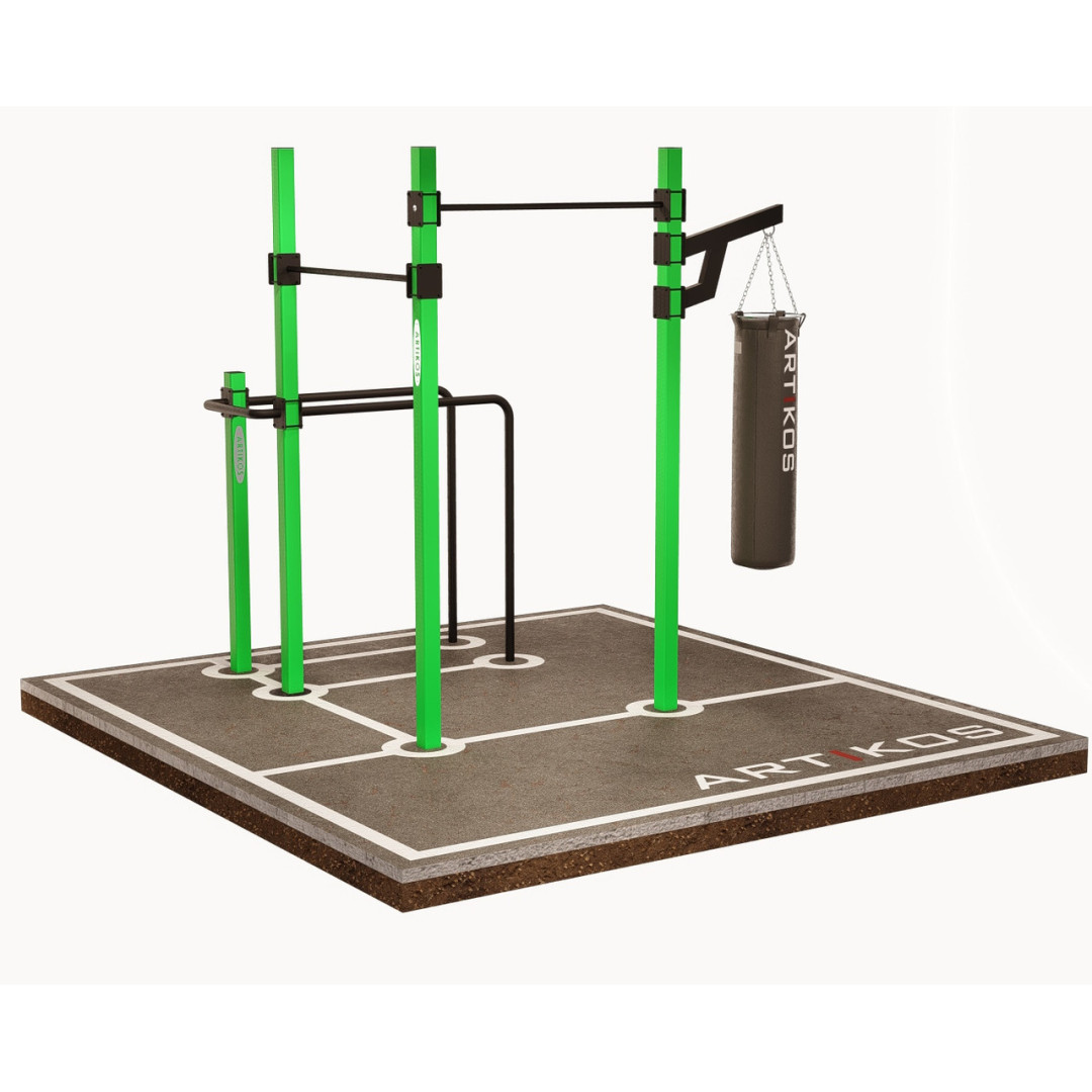 Zewnętrzny podwójny bar z drążkami ARTikOS S-9