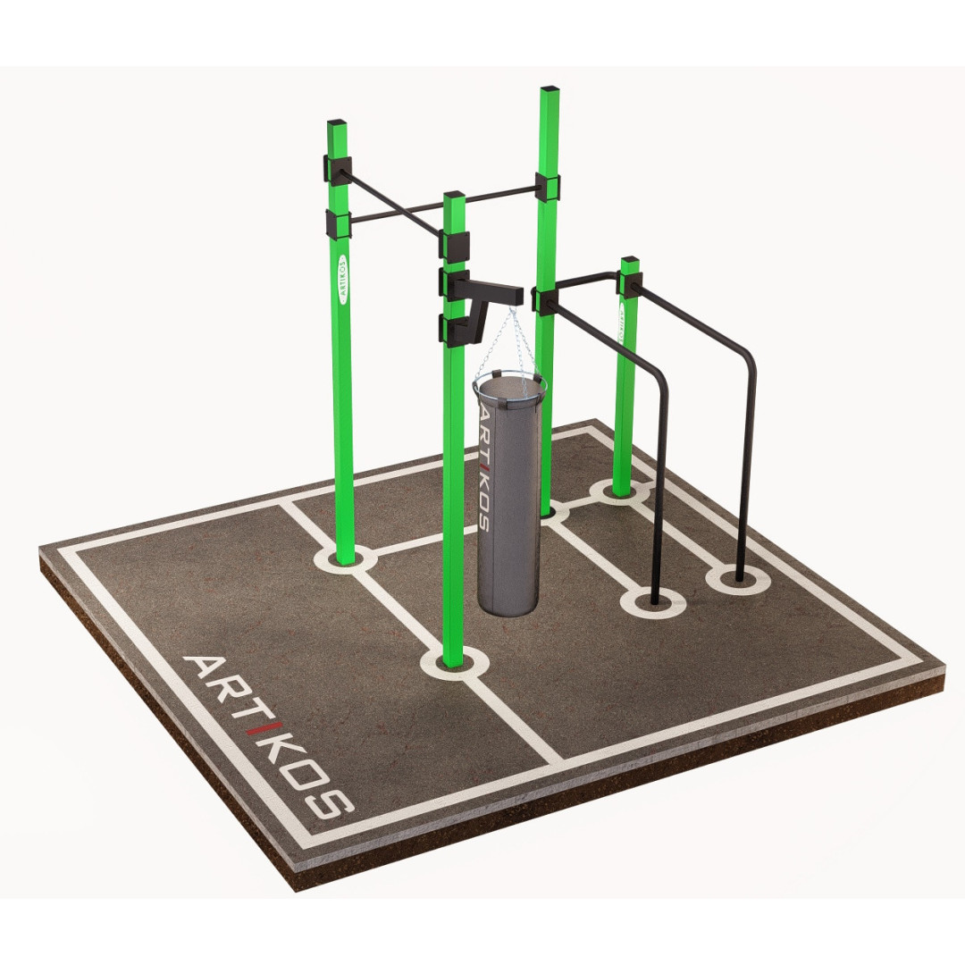 Zewnętrzny podwójny bar z drążkami ARTikOS S-9