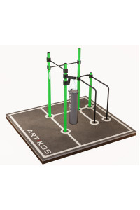 Zewnętrzny podwójny bar z drążkami ARTikOS S-9