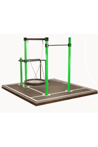 Drążek poziomy zewnętrzny z drążkami i huśtawką ARTITKOS K-2