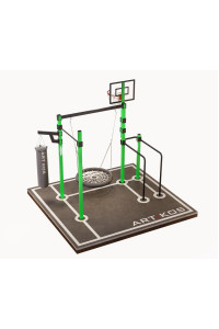 Drążek poziomy zewnętrzny z drążkami i huśtawką ARTITKOS K-2