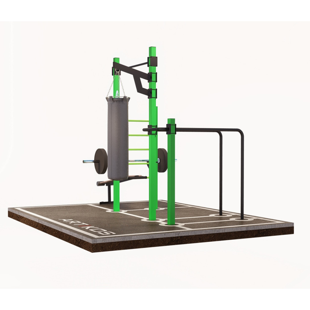 Poziomy drążek zewnętrzny z belkami ARTIKOS S-6-1