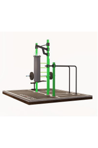 Poziomy drążek zewnętrzny z belkami ARTIKOS S-6-1