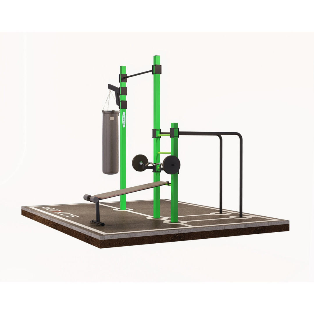 Poziomy drążek zewnętrzny z belkami ARTITKOS S-6-2