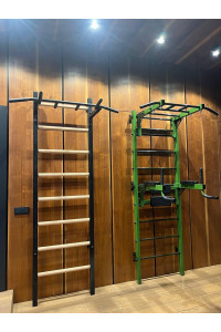 Szwedzka ściana ARTKOS jest w kolorze zielonym