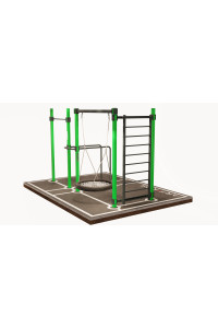 Poziomy drążek zewnętrzny z drążkami i huśtawką ARTKOS K-4