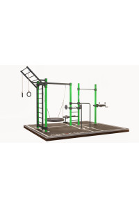 Poziomy drążek zewnętrzny z drążkami i huśtawką ARTIKOS K-5