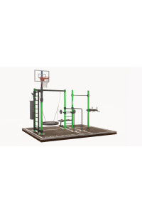 Poziomy drążek zewnętrzny z drążkami i huśtawką ARTIKOS K-6